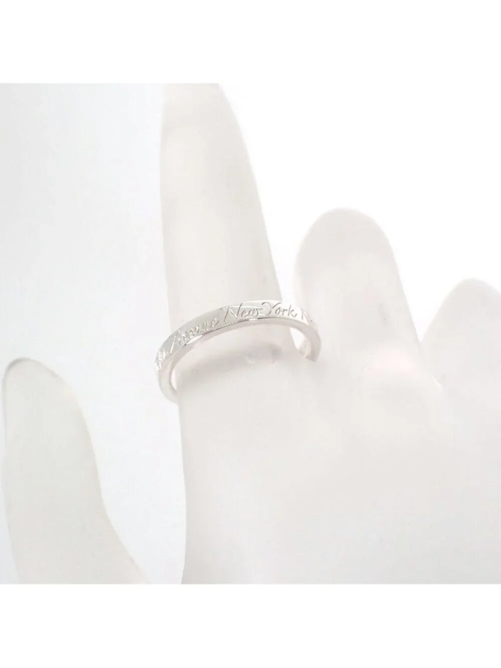 Tiffany & Co 925 Notes Narrow Ring